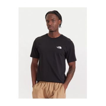 Tricou barbati  negru - bumbac