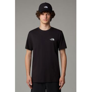 Tricou cu logo Reflective Box - Negru