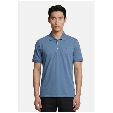 Tricou polo cu croiala slim-fit - Albastru deschis