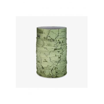 Bandana  Licenta - Coolnet UV - culoare verde - multisport - pentru adulti - marime universala