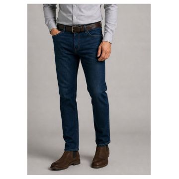 Blugi barbati -  Greensboro - regular fit - albastru - bumbac
