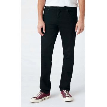Blugi  Greensboro Black Rinse - negri drepti - bumbac