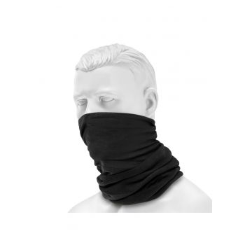 Esarfa multifunctionala  polar - respirabila - negru - universal