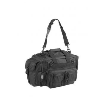 Geanta barbateasca  K-10 Combat - poliester cu PVC - negru - 35x20x28cm