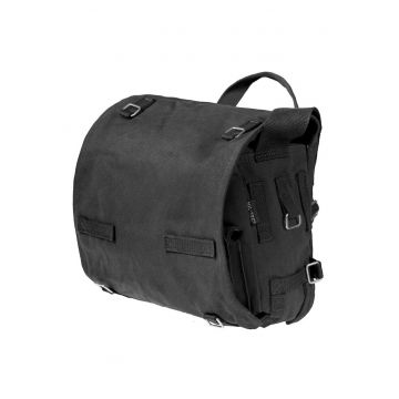 Geanta de umar  BW - bumbac - negru - 33x26x10cm