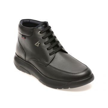 Ghete CALLAGHAN negre, 67302, din piele naturala