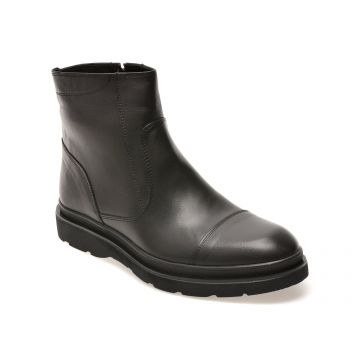 Ghete OTTER negre, 52135, din piele naturala