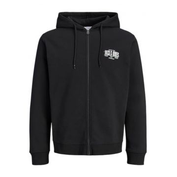 Hanorac JACK &JONES Aero Sweat Zip 63765 - Negru