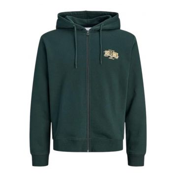 Hanorac JACK &JONES Aero Sweat Zip 63775 - Kaki