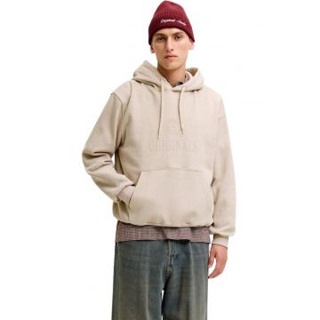 Hanorac JACK &JONES Frederiksberg Monogram Sweat Hood SN 63794 - Bej