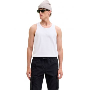 Maiou JACK &JONES Organic Basic Noos 63457 - Alb