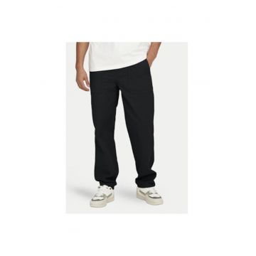 Pantaloni barbati -  304493409 - Bumbac - Negru - Negru