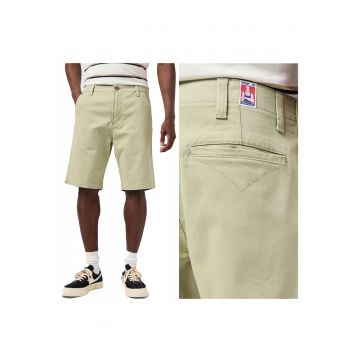 Pantaloni Barbati Scurti -  CJ Chino Shorts - 36 - Verde - Bumbac - Design Clasic Casual - Ideal Pentru Uz Zilnic - Material Premium Confortabil - 5 Buzunare - Lungime Scurta