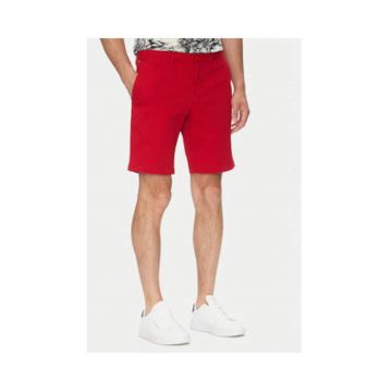 Pantaloni scurti barbati -  sintetic - rosu