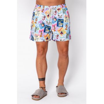 Pantaloni scurti de baie Cocktail Color 22436 - Multicolor