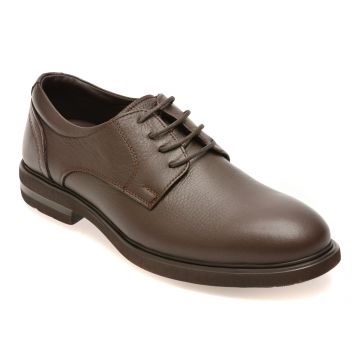 Pantofi eleganti OTTER maro, E1801, din piele naturala