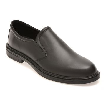 Pantofi eleganti OTTER negri, A61, din piele naturala