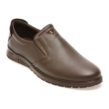 Pantofi OTTER maro, 556, din piele naturala