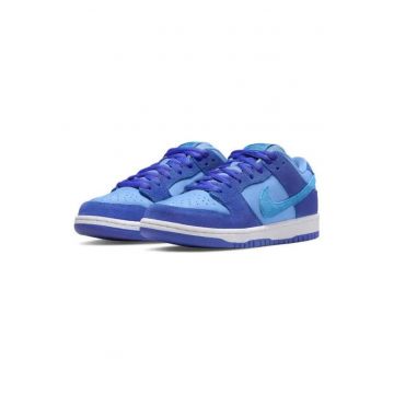 Pantofi sport barbati  SB Dunk Low - albastru - piele