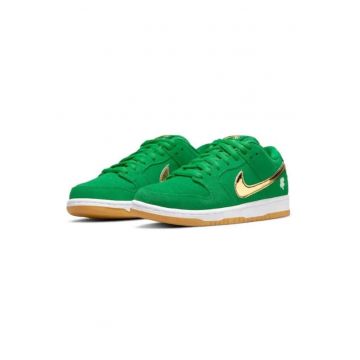 Pantofi sport barbati  SB Dunk Low Pro - editie speciala Ziua Sfantului Patrick - verde - piele naturala