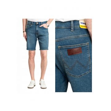 Sorturi Barbati -  Frontier Short - Marime 32 - Culoare Albastru - Croi Regular Fit - Stil Drept - Inaltimea Taliei Medie - Albastru
