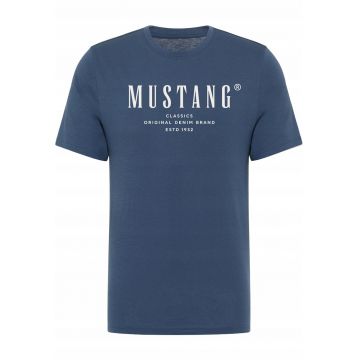 Tricou Barbati -  Alex - 4XL INTL - Albastru - Bumbac - Design Clasic Casual - Ideal Pentru Uz Zilnic - Material Premium Confortabil - Croiala Regular Fit - Maneca Scurta