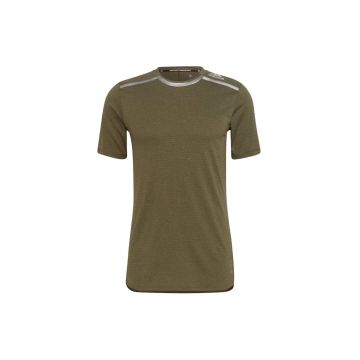 Tricou barbati -  respirabil - kaki - poliester -