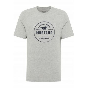 Tricou Barbati -  Style Alex - Gri - Regular Fit - Bumbac - Design Clasic Casual - Maneca Scurta - Ideal Pentru Uz Zilnic 492732 - Gri