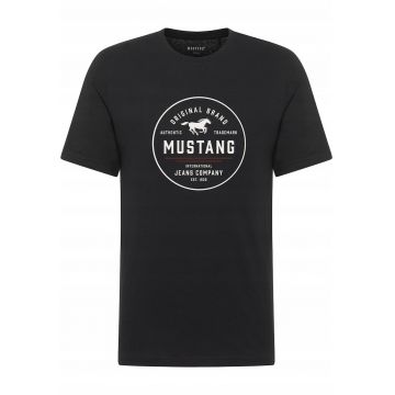 Tricou Barbati -  Style Alex - Negru - Regular Fit - Bumbac - Design Clasic Casual - Maneca Scurta - Ideal Pentru Uz Zilnic - Negru