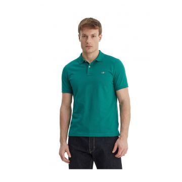 Tricou barbati -  verde - L INTL - bumbac - slim fit