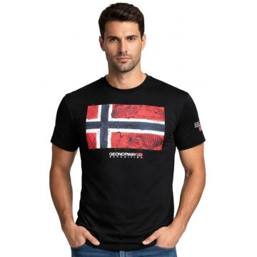 Tricou JPALM Negru (SZ2113H-GN) Barbati