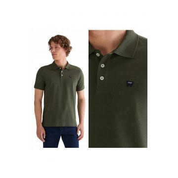 Tricou Polo Barbati -  Polo Shirt - M INTL - Verde - Bumbac - Design Clasic Casual - Ideal Pentru Uz Zilnic - Material Premium Confortabil - Inchidere Cu Nasturi - Croiala Regular Fit