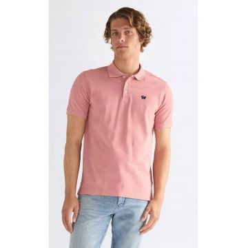 Tricou polo  bumbac - maneca scurta - regular fit - roz