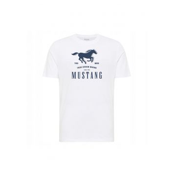 Tricou regular fit - din bumbac - alb - Alb