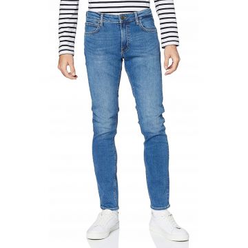 Blugi barbatesti  Malone - bumbac/poliester/elastan - albastru -