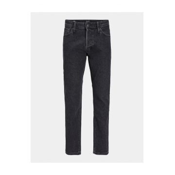 Blugi barbati -  negru - fermoar - Negru