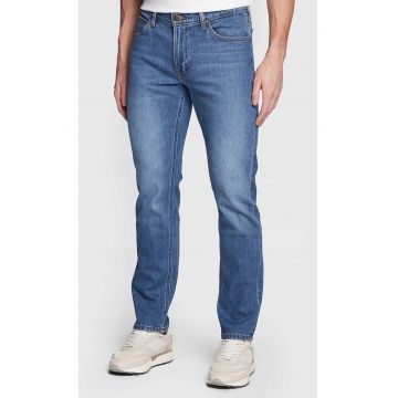 Blugi  Daren ZIP FLY - bumbac/elastan - albastru - Albastru