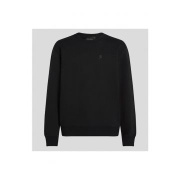 Bluza de trening cu decolteu la baza gatului