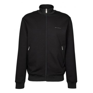 Bluza de trening cu fermoar si buzunare