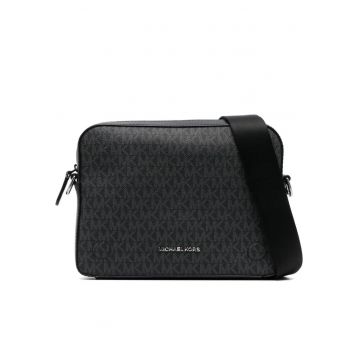 Geanta cross body -  Poliester - Negru