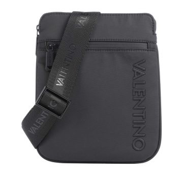 Geantă crossbody  bărbați Valentino Axel neagră cu logo 1982BGEAVBSA8O05N