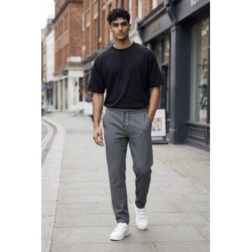 Pantaloni barbati casual gri 3001