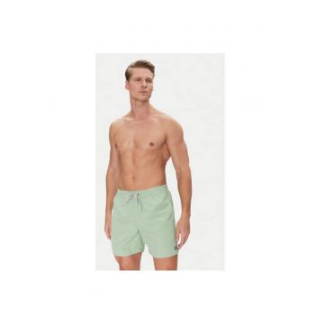 Pantaloni scurti de baie barbati  EBYJV00134 - Poliester reciclat - Mov - Verde