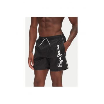 Pantaloni scurti de baie barbati  PMB10419 - Poliester - Verde - Negru
