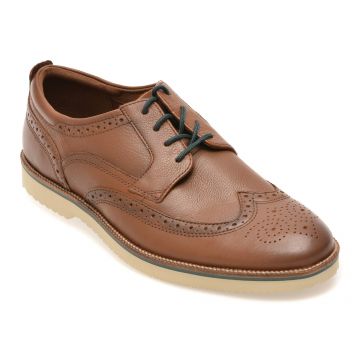 Pantofi eleganti CLARKS maro, TAHOE LIMIT, din piele naturala