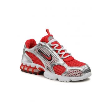 Pantofi sport barbati - CJ1288 -  Textil - 42.5 EU - Rosu/Argintiu - Rosu