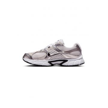 Pantofi sport V5 RNR cu detalii reflectorizante - Negru/Alb murdar/Argintiu