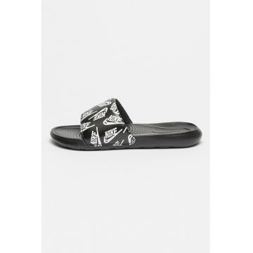 Papuci cu logo Victori One - Negru