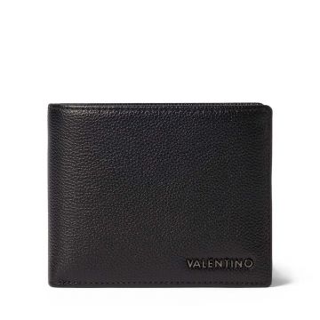 Portmoneu bărbați Valentino Fort negru din piele cu RFID 1980BPUVPP5XQ68N