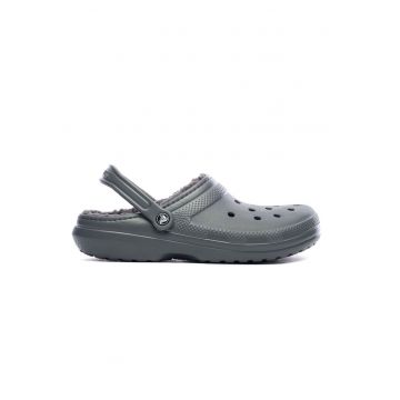 Saboti  Classic Lined Clog - Material sintetic - Gri